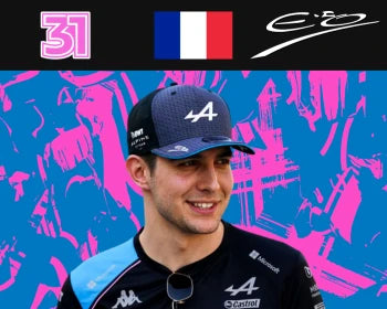 Esteban Ocon merchandise